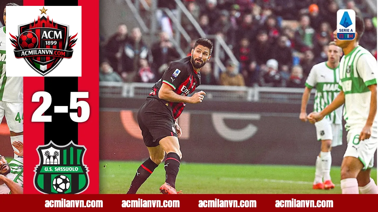 Thống kê chuyên sâu về kết quả Sassuolo vs AC Milan
