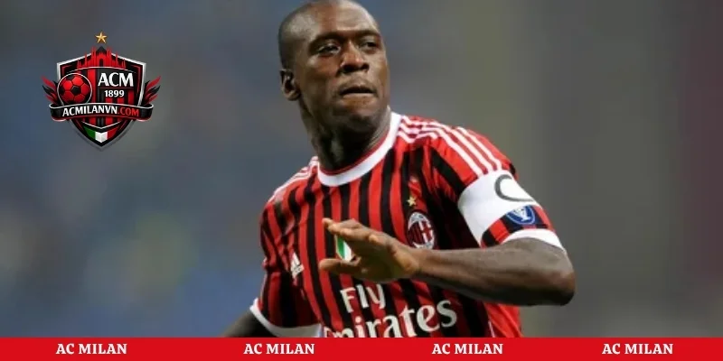 Clarence Seedorf trong màu áo AC Milan