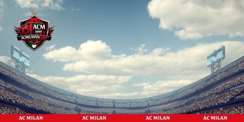 Sân vận động AC Milan với cấu trúc San Siro
